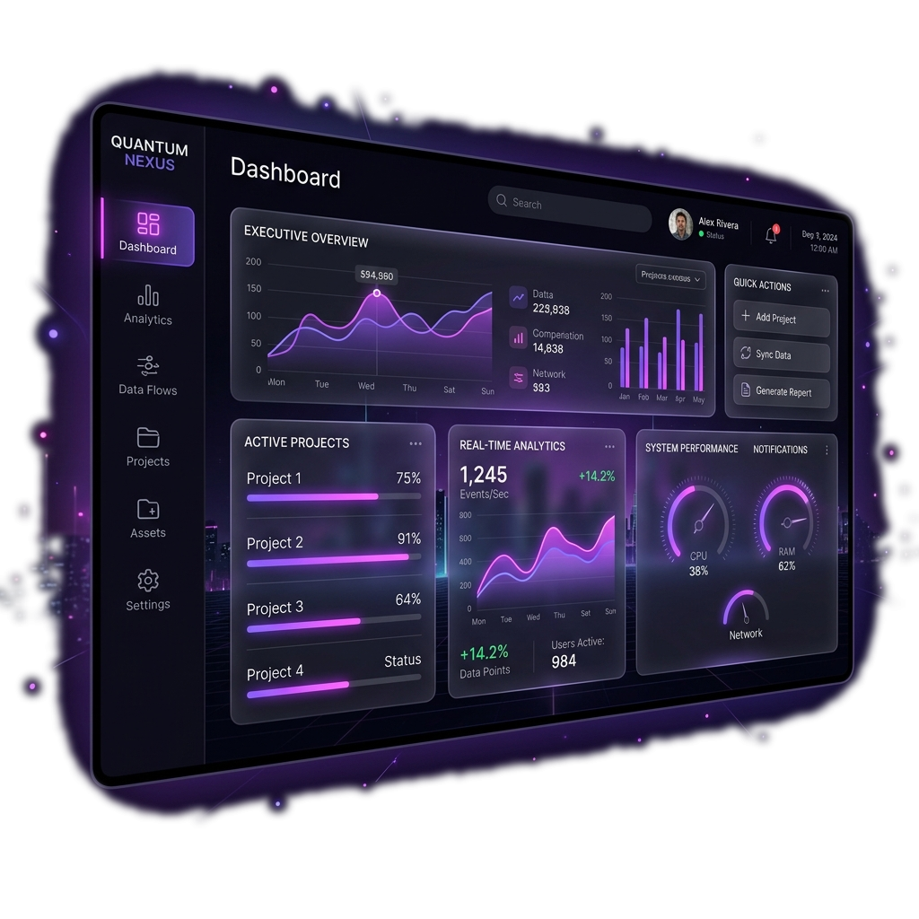 Imnovation Webs UI Mockup